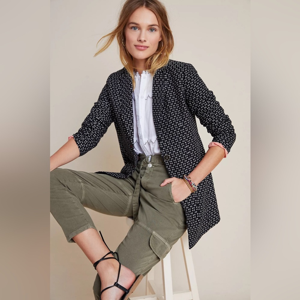 Anthropologie Filipa Textured Blazer Size Small NWT - Picture 7 of 8